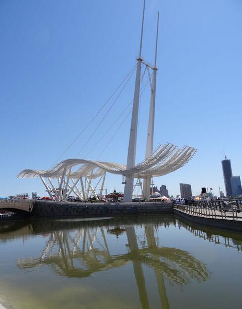 配合B1線建設(shè) 外灘標(biāo)志物“碧海帆影”拆除更新
